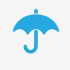 Animated umbrella icon